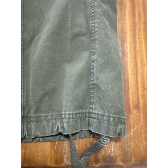 Free Knight Pants Mens 32 Green Cargo Tactical Military Zippers Pockets Chains - Picture 4 of 11